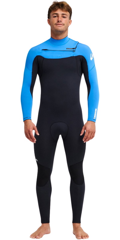 Quiksilver Mens Everyday Sessions 4/3mm Chest Zip Wetsuit