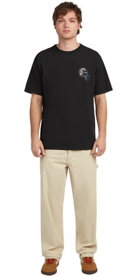 2026 ONeill Mens Originals Back Print T-Shirt 2850387 - Black Out