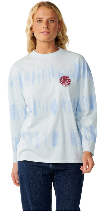 Rip Curl Womens Stephanie Gilmore Tie Dye Long Sleeve T-Shirt