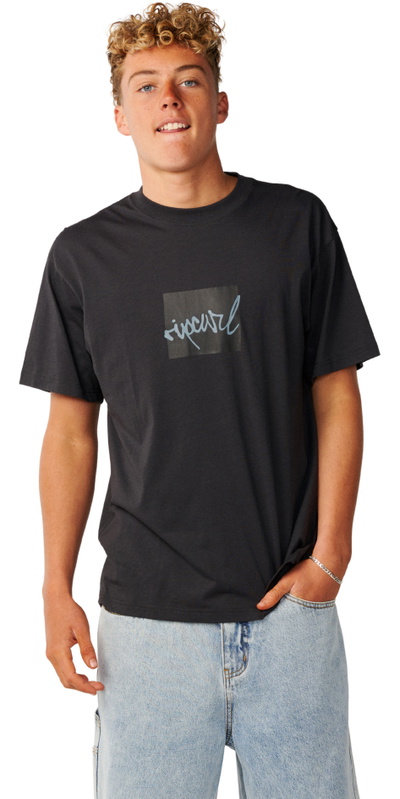 Rip Curl Mens Rip Script Icon T-Shirt