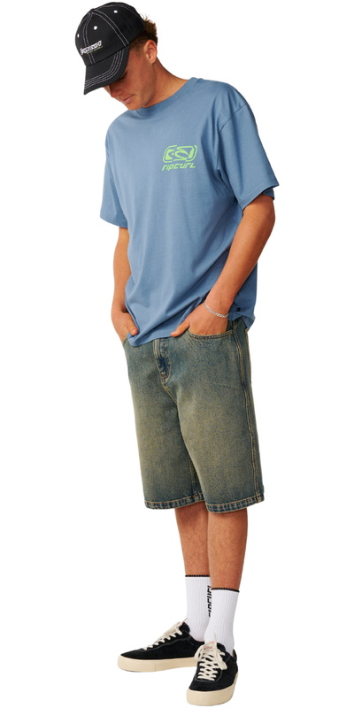 Rip Curl Mens Archive Ripped T-Shirt