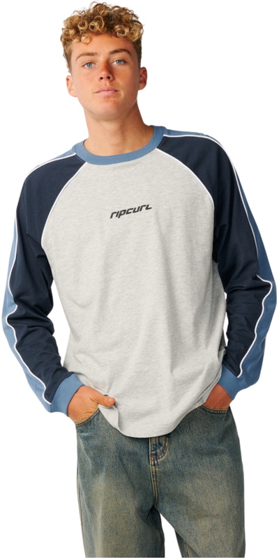 Rip Curl Mens Archive Sandman Panel Long Sleeve T-Shirt