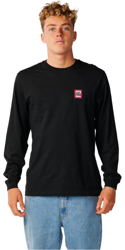 Rip Curl Mens Streamline Badge Long Sleeve T-Shirt