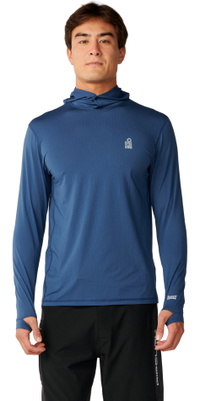 2026 Rip Curl Mens S-Series UPF Hooded Rash Vest 182MRV - Light Navy