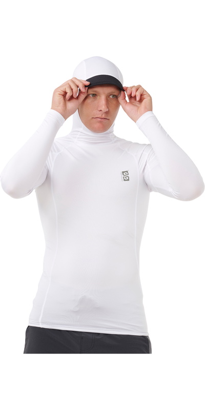 Rip Curl Mens S-Series UPF Perf Long Sleeve Hooded Rash Vest