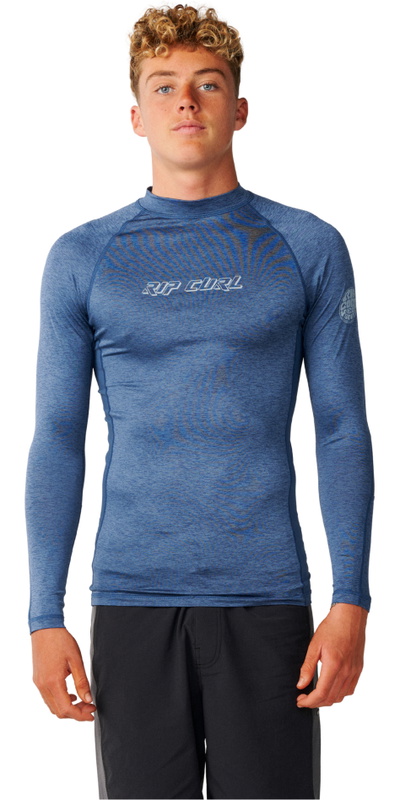 Rip Curl Mens Dawn Patrol UPF Perf Long Sleeve Rash Vest
