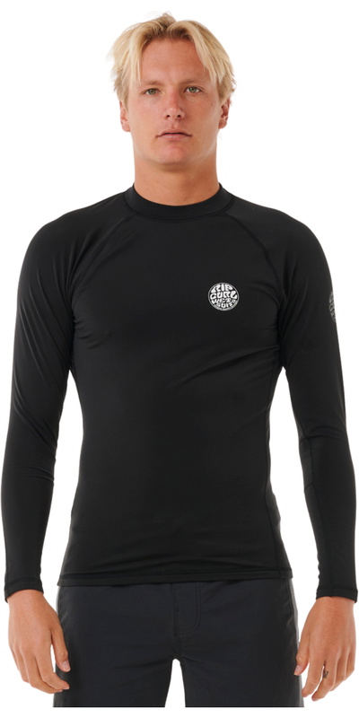 Rip Curl Mens Icons UPF Brushed Long Sleeve Rash Vest