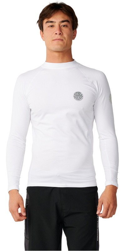 Rip Curl Mens Icons UPF Brushed Long Sleeve Rash Vest