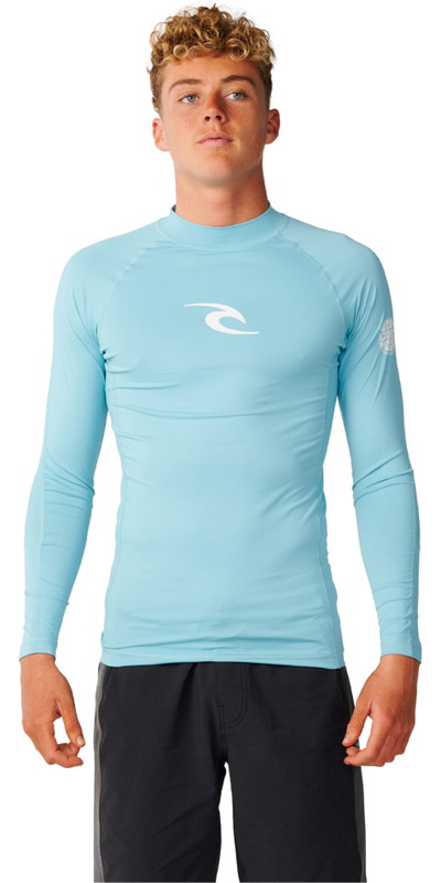 Rip Curl Mens Waves UPF Perf Long Sleeve Rash Vest