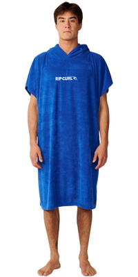 2026 Rip Curl Mens Brand Hooded Towel 00ZMTO - Electric Cobalt