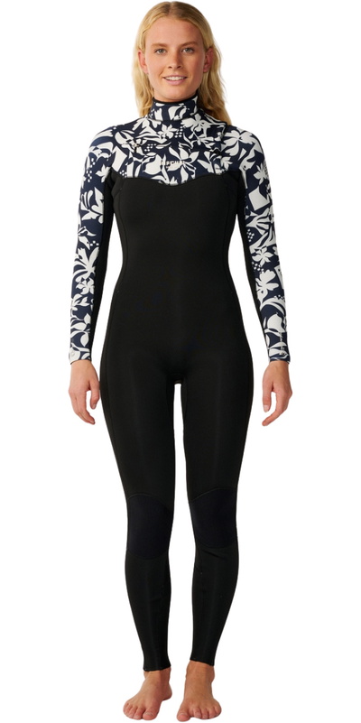 Rip Curl Womens Dawn Patrol Pro 4/3mm Chest Zip Wetsuit