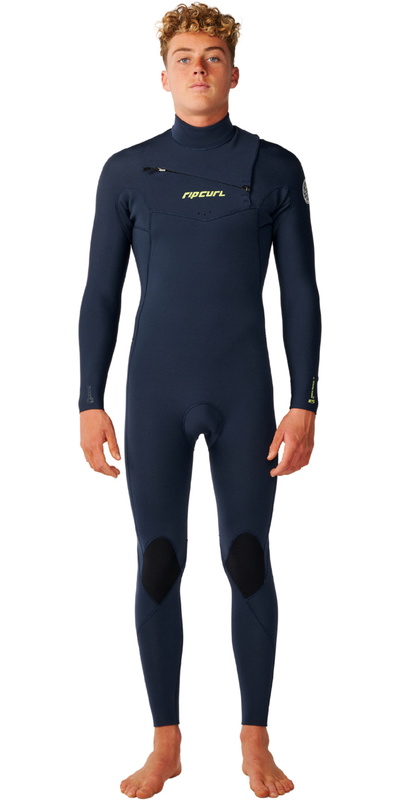 Rip Curl Mens Dawn Patrol Pro 4/3mm Chest Zip Wetsuit