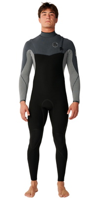 2026 Rip Curl Mens Flashbomb Pro 3/2mm Zip Free Wetsuit 17GMFS - Charcoal Grey
