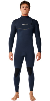 2026 Rip Curl Mens E-Bomb 5/3mm Zip Free Wetsuit 17KMFS - Navy