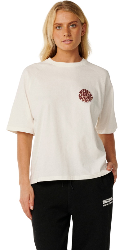 Rip Curl Naiset Hibiscus Archive Boxy Tee