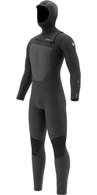 Mystic Mens Voltt 6/4/3mm Chest Zip Hooded Wetsuit