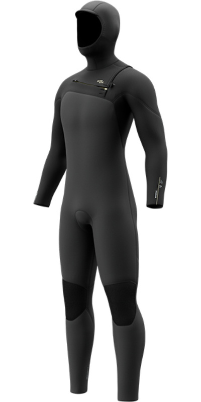 Mystic Mens Motion 5/3mm Chest Zip Hooded Wetsuit