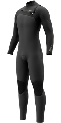 2026 Mystic Mens Motion 4/3mm Chest Zip Wetsuit 35000.270007 - Black