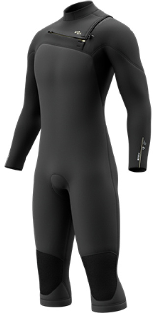Mystic Mens Motion 4/3mm Chest Zip Long Sleeve Shorty Wetsuit