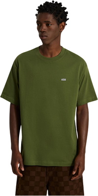 2026 Vans Mens Left Chest T-Shirt VN000TBXGRK - Green Balsam