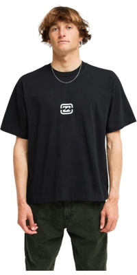 2026 Billabong Mens Bracket OG Short Sleeve T-Shirt EBYZT00580 - Black