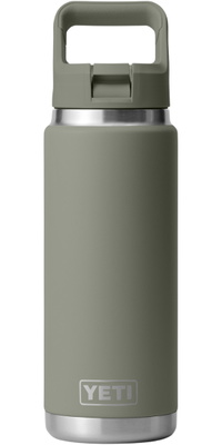 2026 YETI Rambler 26 Oz Colour Straw Bottle 70000007324 - Pampa Green