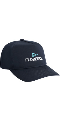 2026 Florence Marine X Mens Logo Structured Twill Hat FHW00051 - Navy
