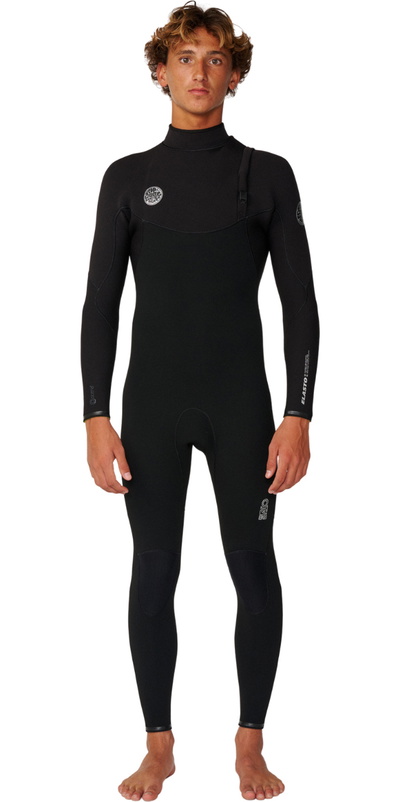 Rip Curl Mens Elasto 5/4mm Zip Free Wetsuit