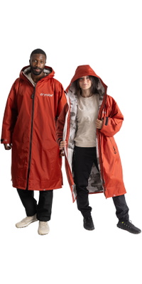 2026 Dryrobe Advance Long Sleeve Changing Robe DALSV3 - Burnt Orange