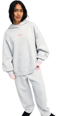 2026 Roxy Womens Surf Doll Hoodie ERJFT05144 - Light Grey Heather