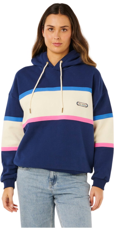 Rip Curl Womens Surf Side Heritage Hood Fleece