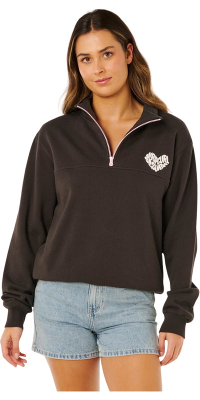 Rip Curl Dames Rc Hart Half Zip Fleece