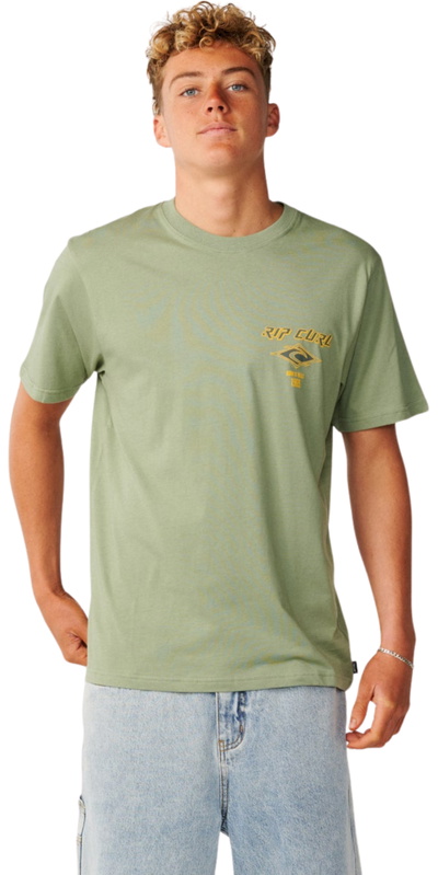 Rip Curl Mens Fade Out Icon T-Shirt