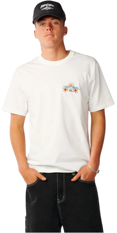 Rip Curl Mens Hazed & Tubed T-Shirt