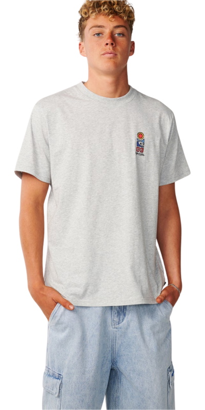 Rip Curl Mens Search Series Vaporcool Stack Relaxed T-Shirt