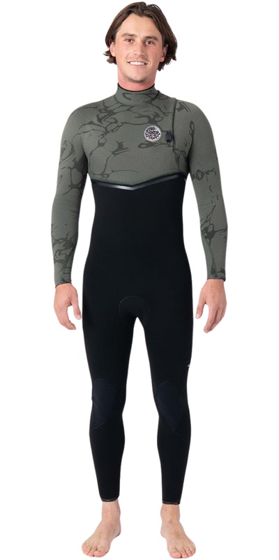 Rip Curl Mens E-Bomb 3/2mm Zip Free Wetsuit