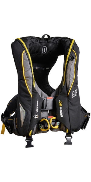 2026 Crewsaver ErgoFit 290N Extreme Lifejacket Hammar Harness Light Hood 9145-BKHP