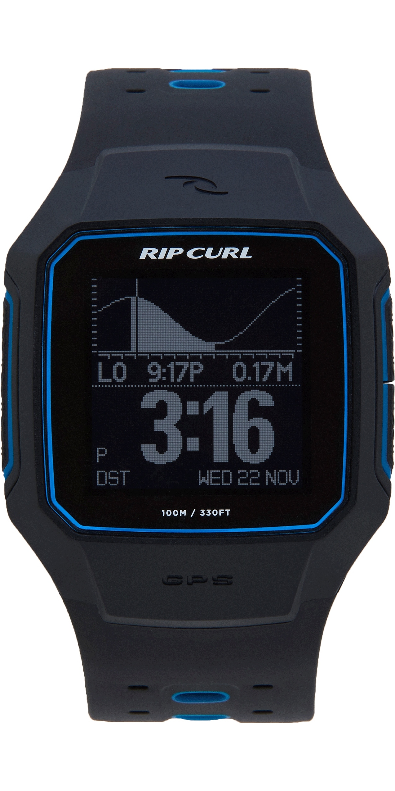 2019 Rip Curl Search Gps Series 2 Smart Surf Watch Blue A1144 Accessories Wetsuit Outlet