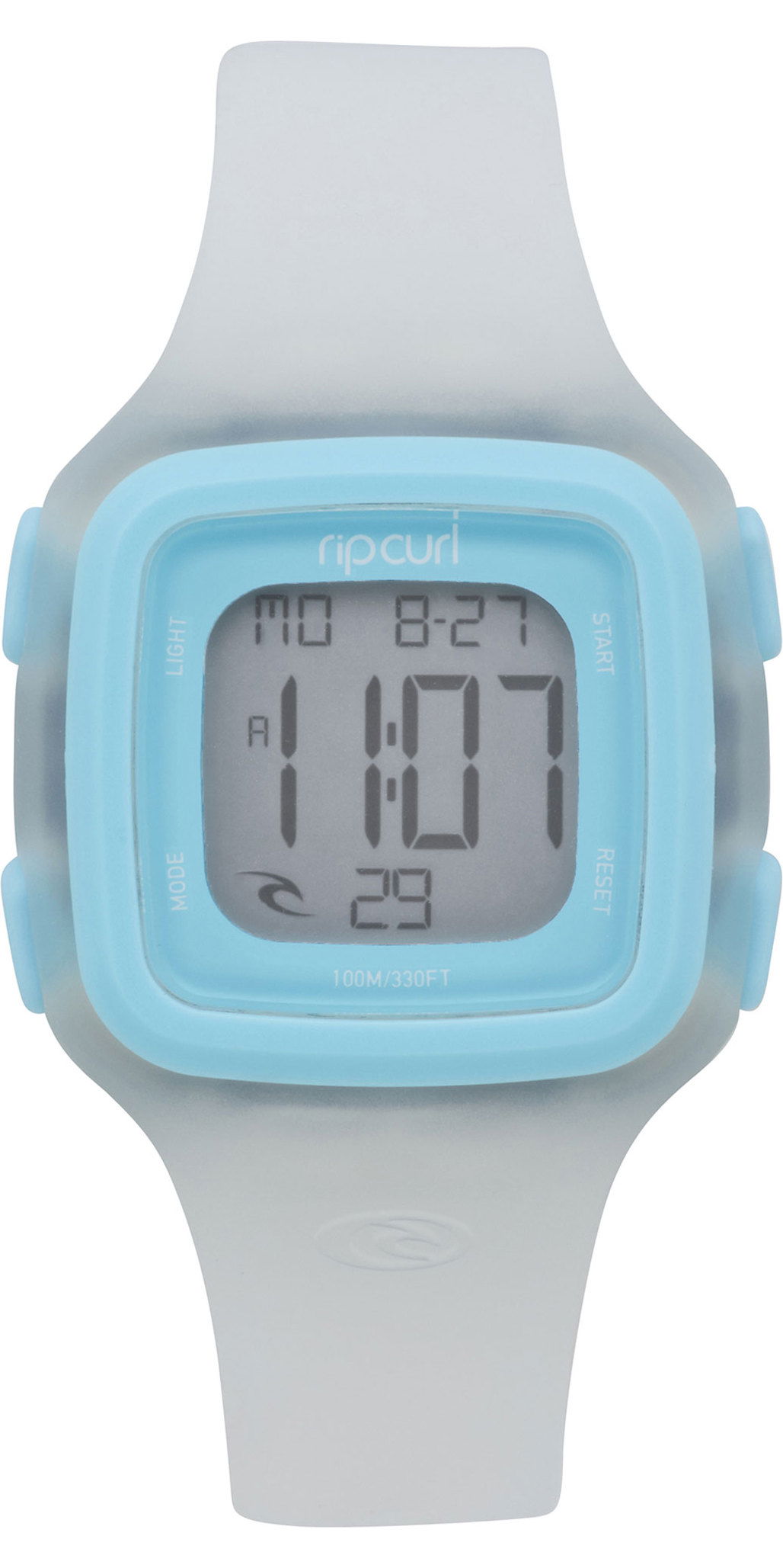 2019 Rip Curl Womens Candy2 Digital Silicone Watch Frost Grey A3126G Accessories Wetsuit Outlet