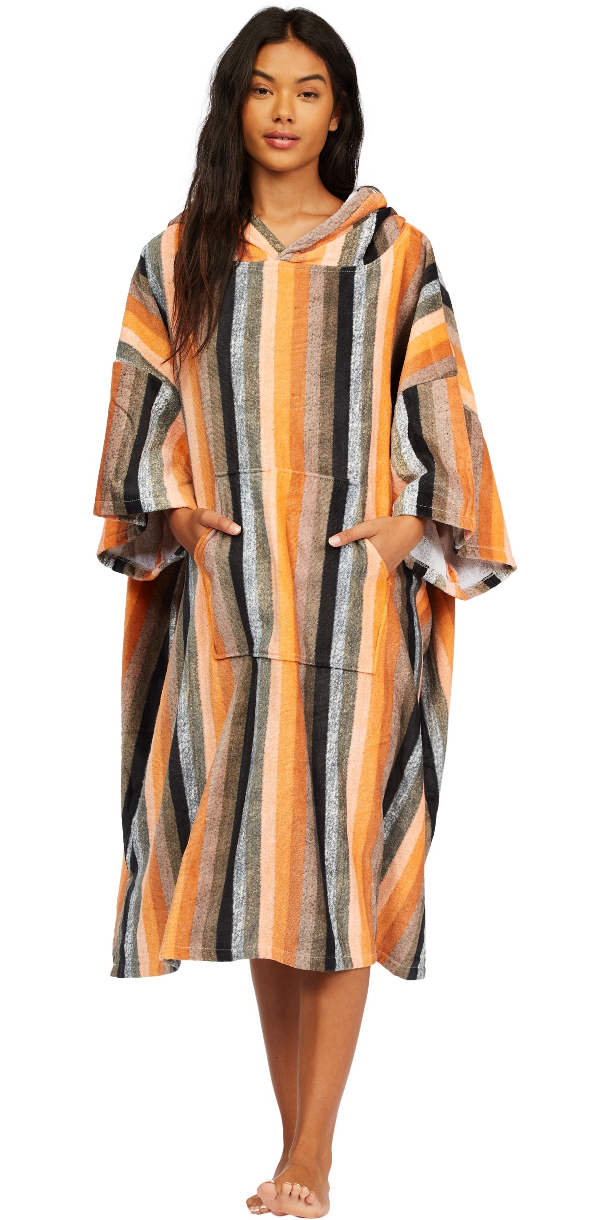 Womens Hooded Billabong Salty Hooded Changing Robe Changing Towel