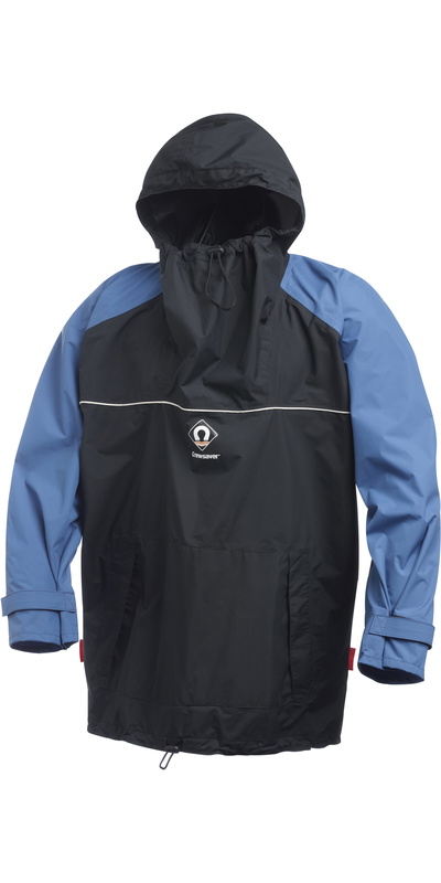 Crewsaver Top Smock Con Cappuccio Junior Crewsaver Center Blu