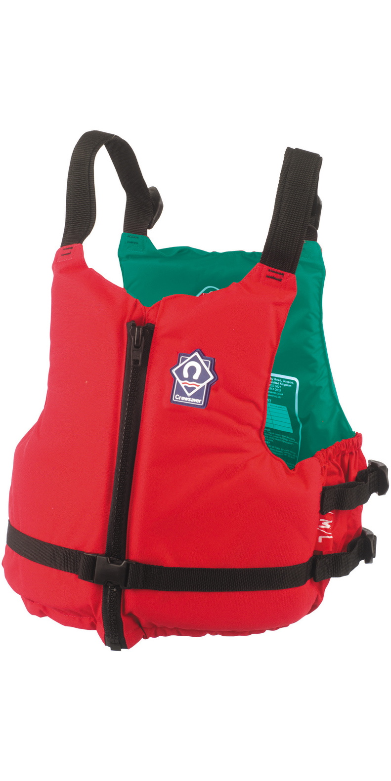 2018 Crewsaver Centre 70N Zip Buoyancy Aid Red 2359 Colour Coded Inside ...