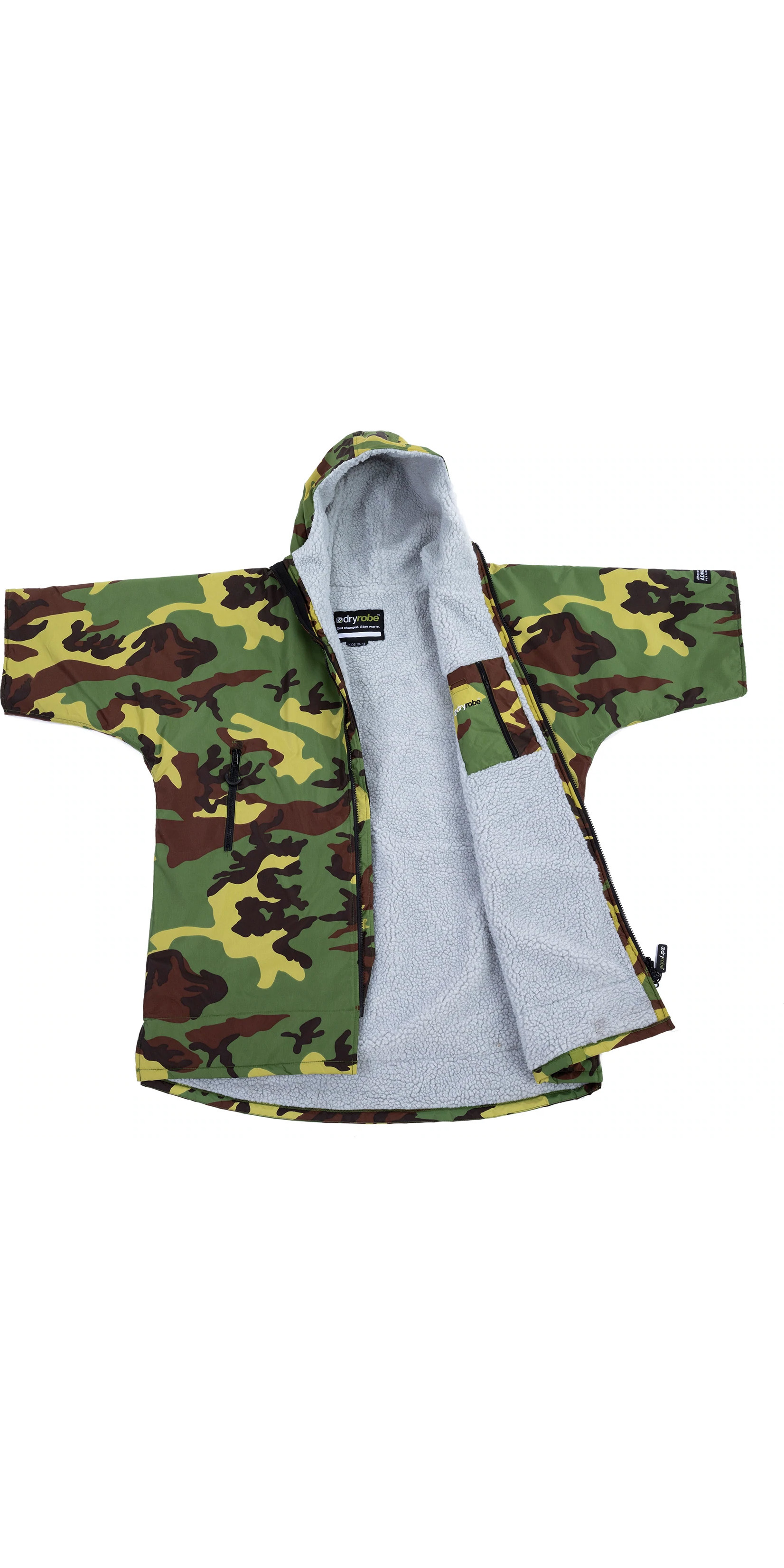 Short sleeve hot sale camo jacket