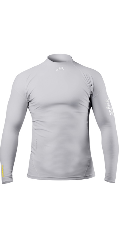 Zhik Mens Eco UPF50+ Spandex Long Sleeve Rash Guard