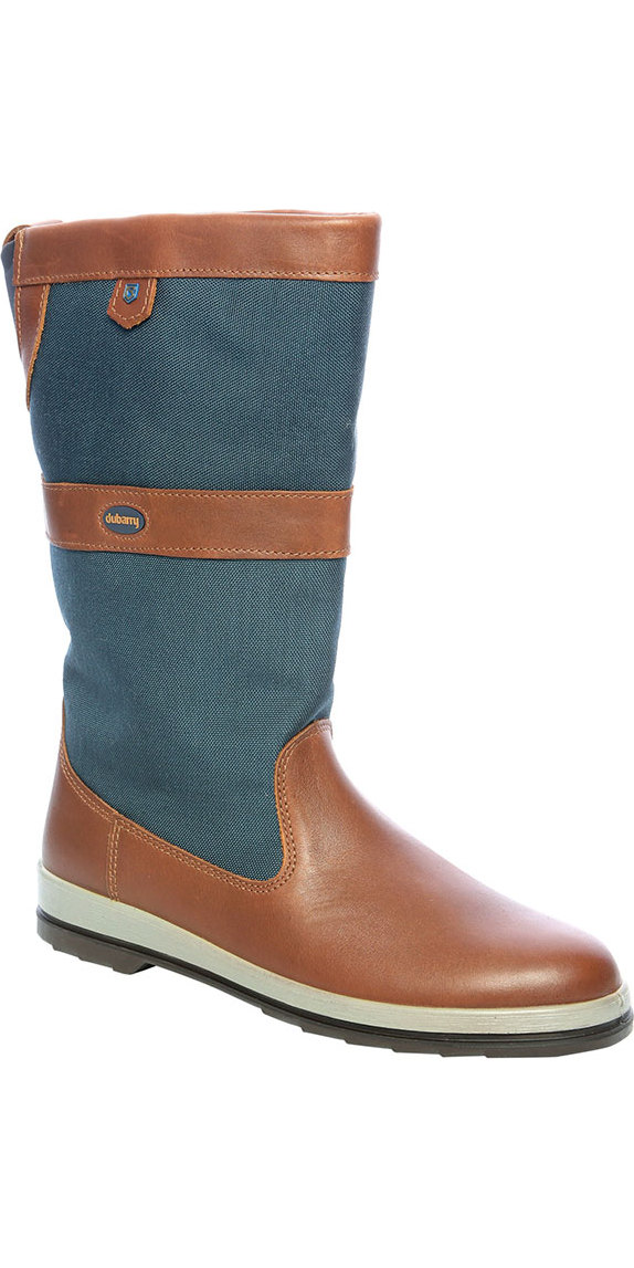 2019 Dubarry Shamrock ExtraFit GoreTex Leather Sailing Boots Navy 3745 3843 Wetsuit Outlet