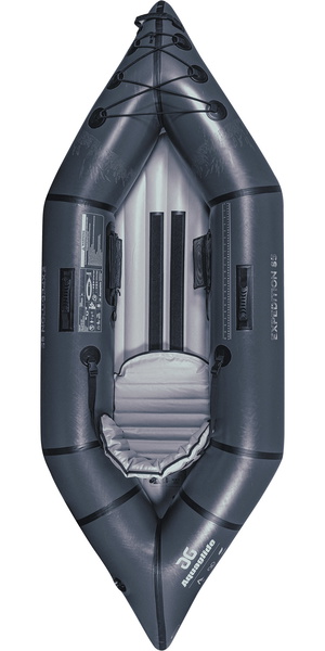 2026 Aquaglide Backwoods Expedition 85 Ultralight 1 Person Kayak AGEXP1 - Navy