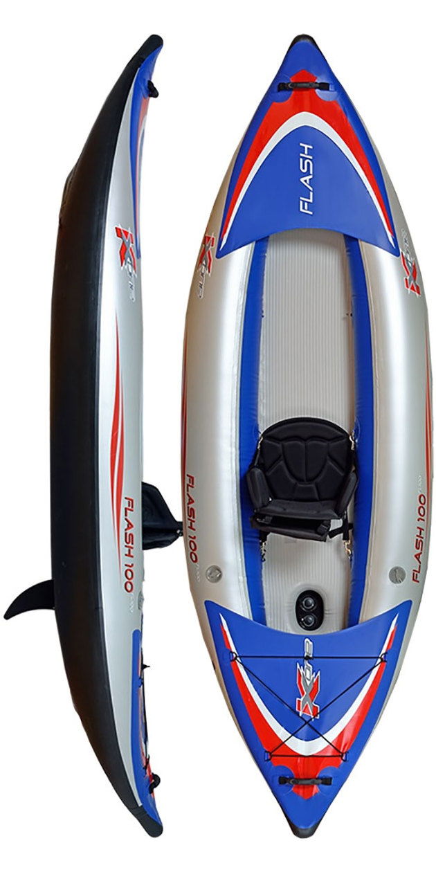 Z-Pro Flash 1 Man High Pressure Inflatable Kayak FL100 - Kayak Only ...