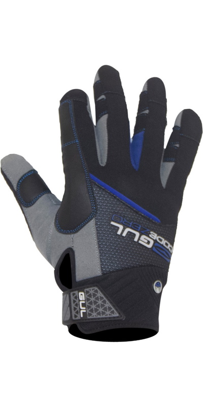 GUL Junior Code Zero Winter Full Finger Sailing Gloves Black