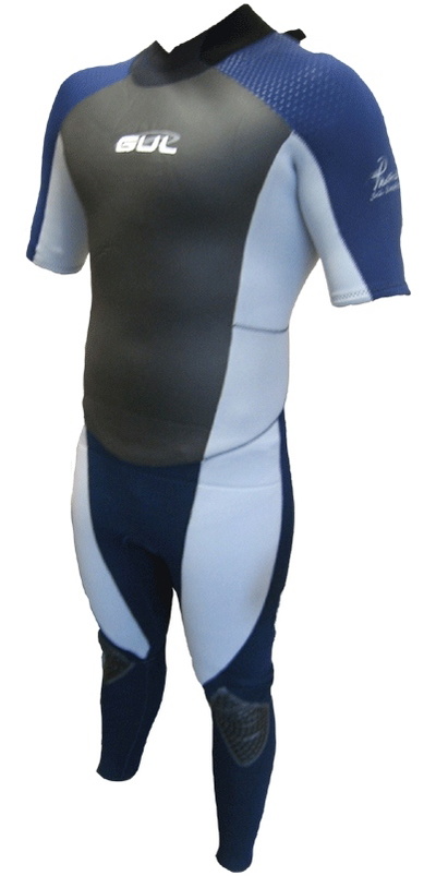 GUL Profile 3/2mm S / S Back Zip Wetsuit GBS Navy / Silver pr2201