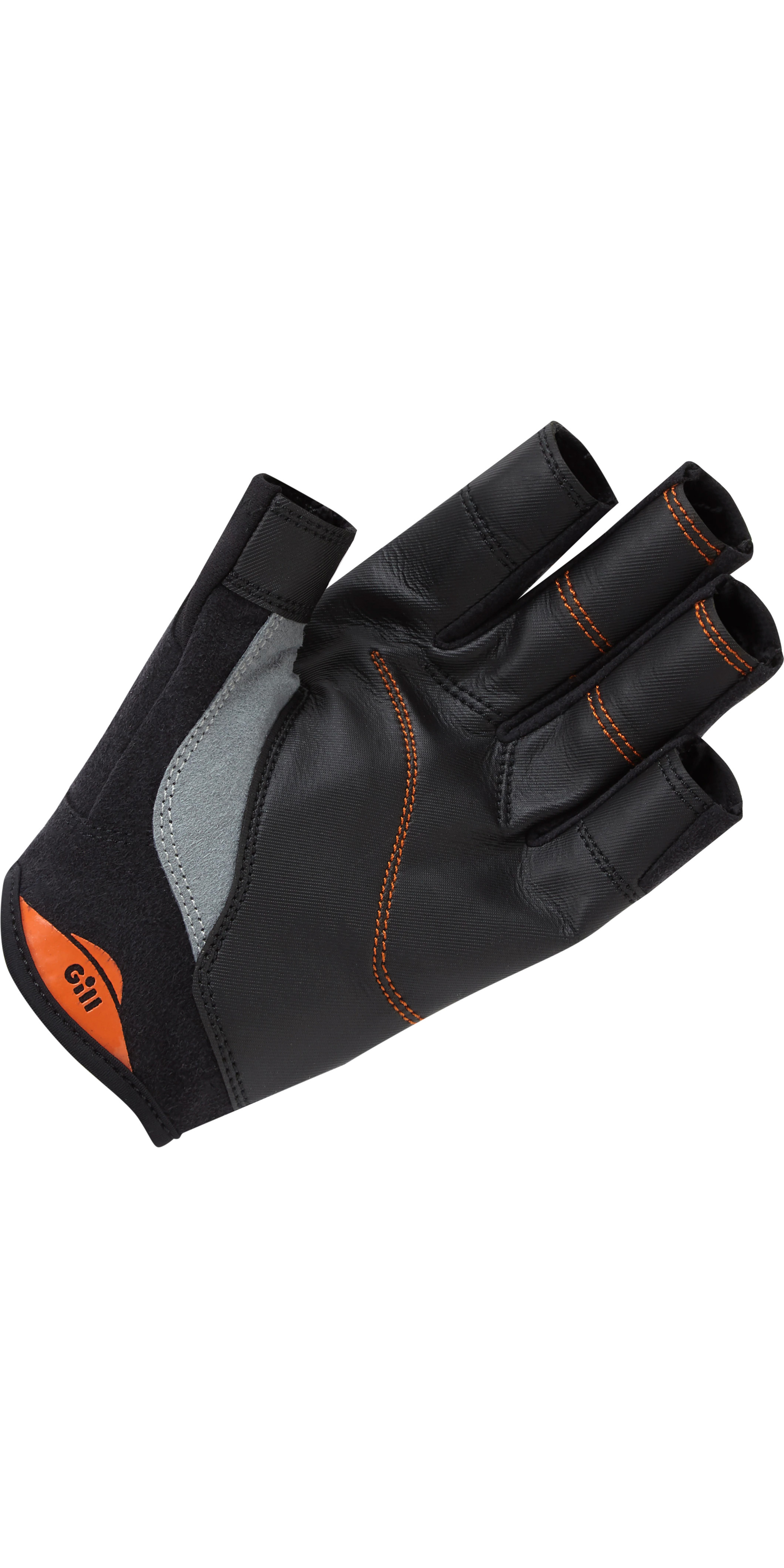 Gill Championship Short Finger Sailing Gloves - Black